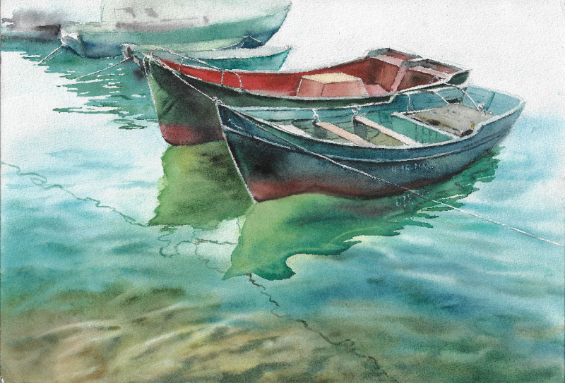 "Autumn in Balaklava". Original