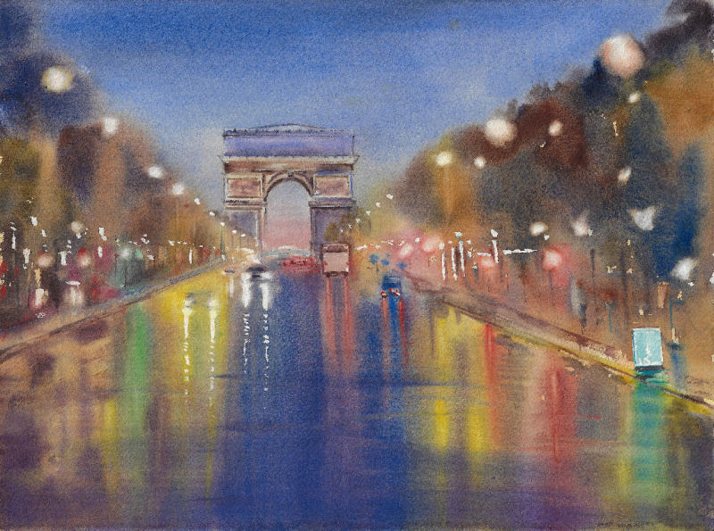 "Champs Elysees". Author's print